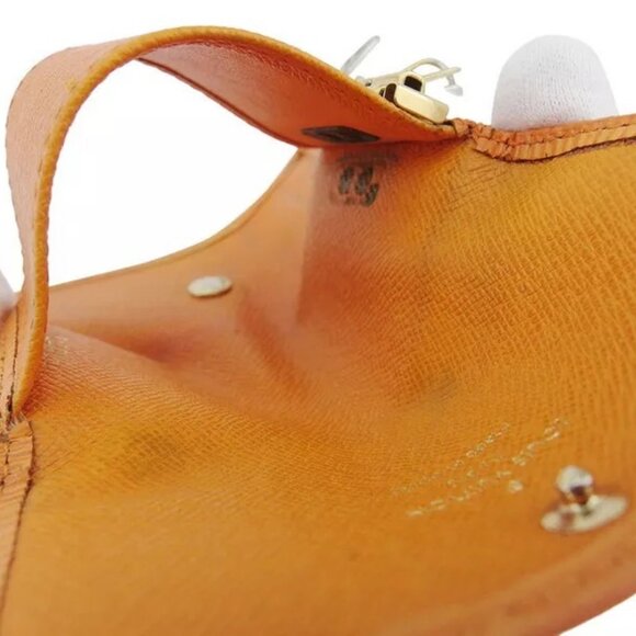 LOUIS VUITTON Key Case Mandarin Epi Authentic Used - Picture 9 of 11